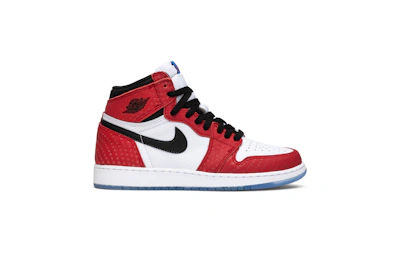 (Grade School) Air Jordan 1 Retro High 'Spider-Man Origin Story' 575441-602