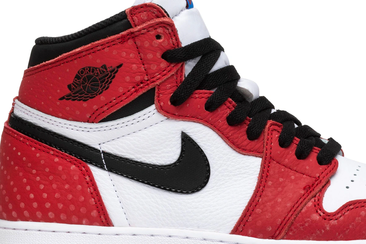 (Grade School) Air Jordan 1 Retro High 'Spider-Man Origin Story' 575441-602