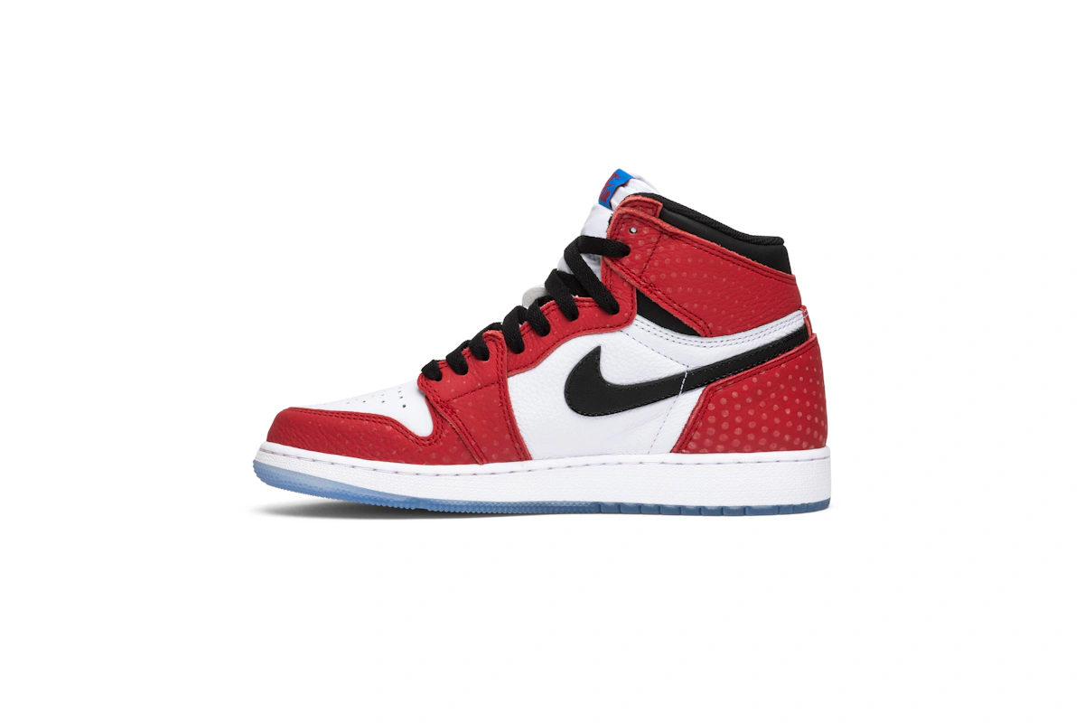 (Grade School) Air Jordan 1 Retro High 'Spider-Man Origin Story' 575441-602