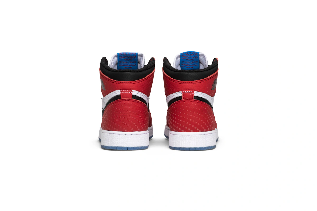 (Grade School) Air Jordan 1 Retro High 'Spider-Man Origin Story' 575441-602