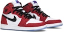 Cheap (Grade School) Air Jordan 1 Retro High 'Spider-Man Origin Story' 575441-602