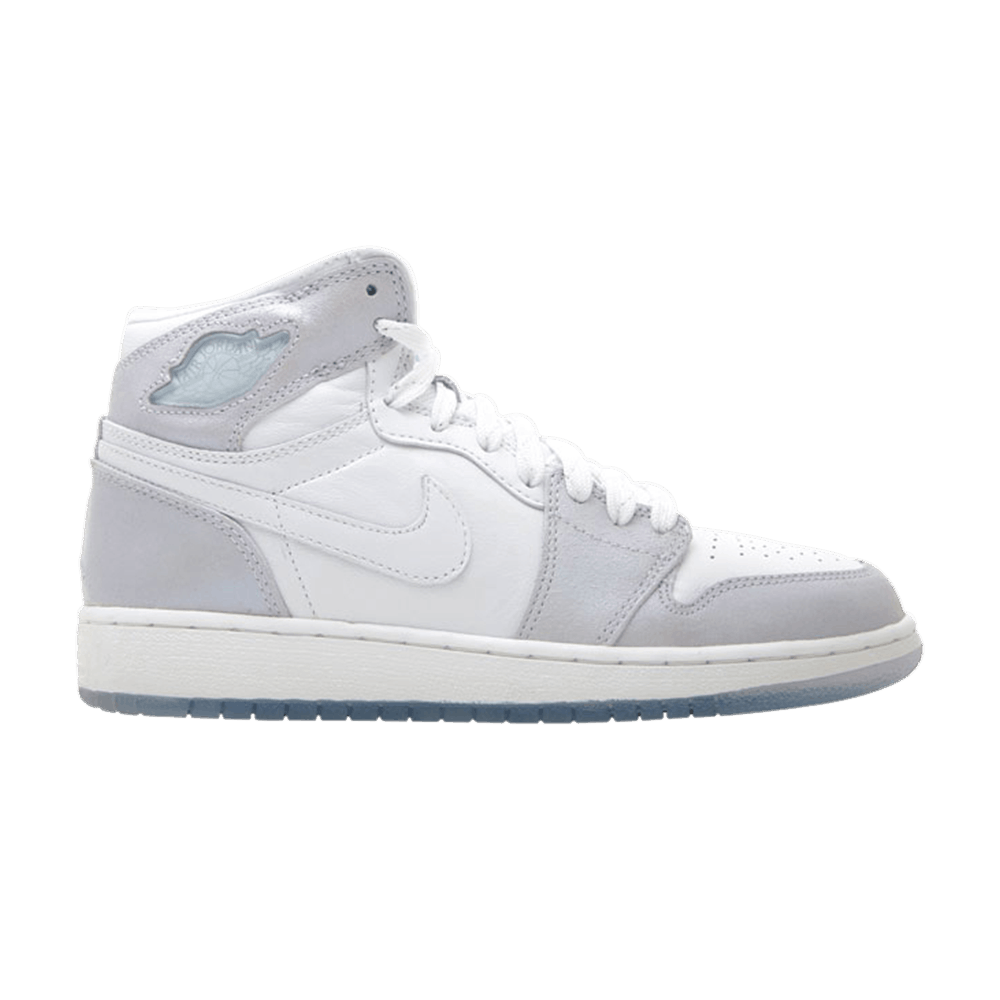 Buy (Año Escolar) Air Jordan 1 Retro High 'Blanco Plata Metálico' 332148-101