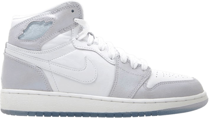 (Grade School) Air Jordan 1 Retro High 'White Metallic Silver' 332148-101 Buy (Grade School) Air Jordan 1 Retro High 'White Metallic Silver' 332148-101