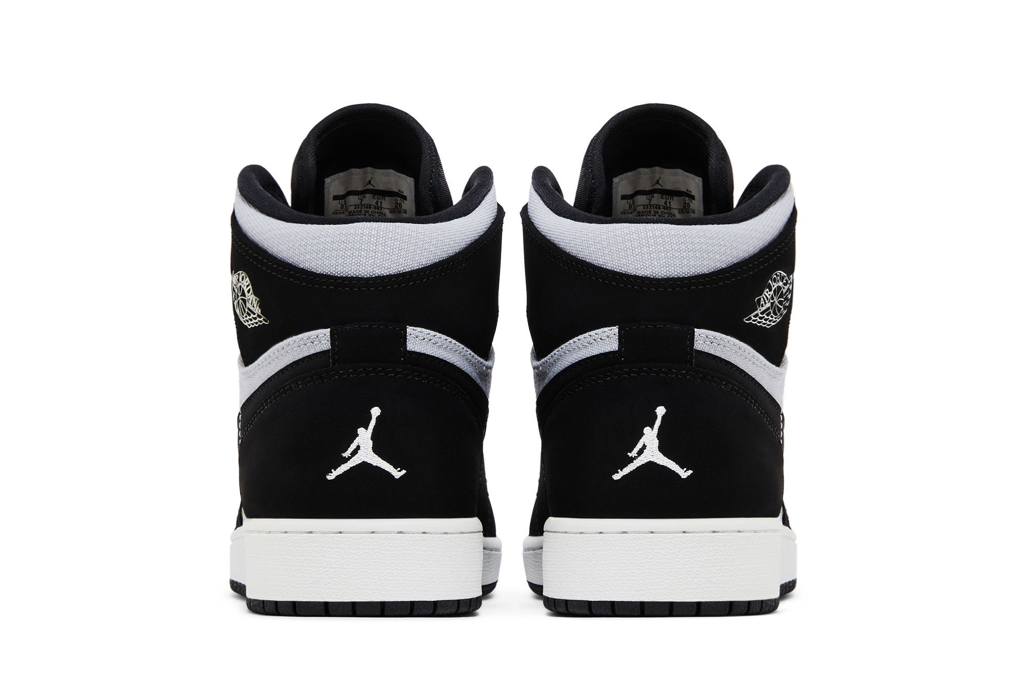 Details for （中小學）Air Jordan 1 復刻高筒版「狼灰」332148-007