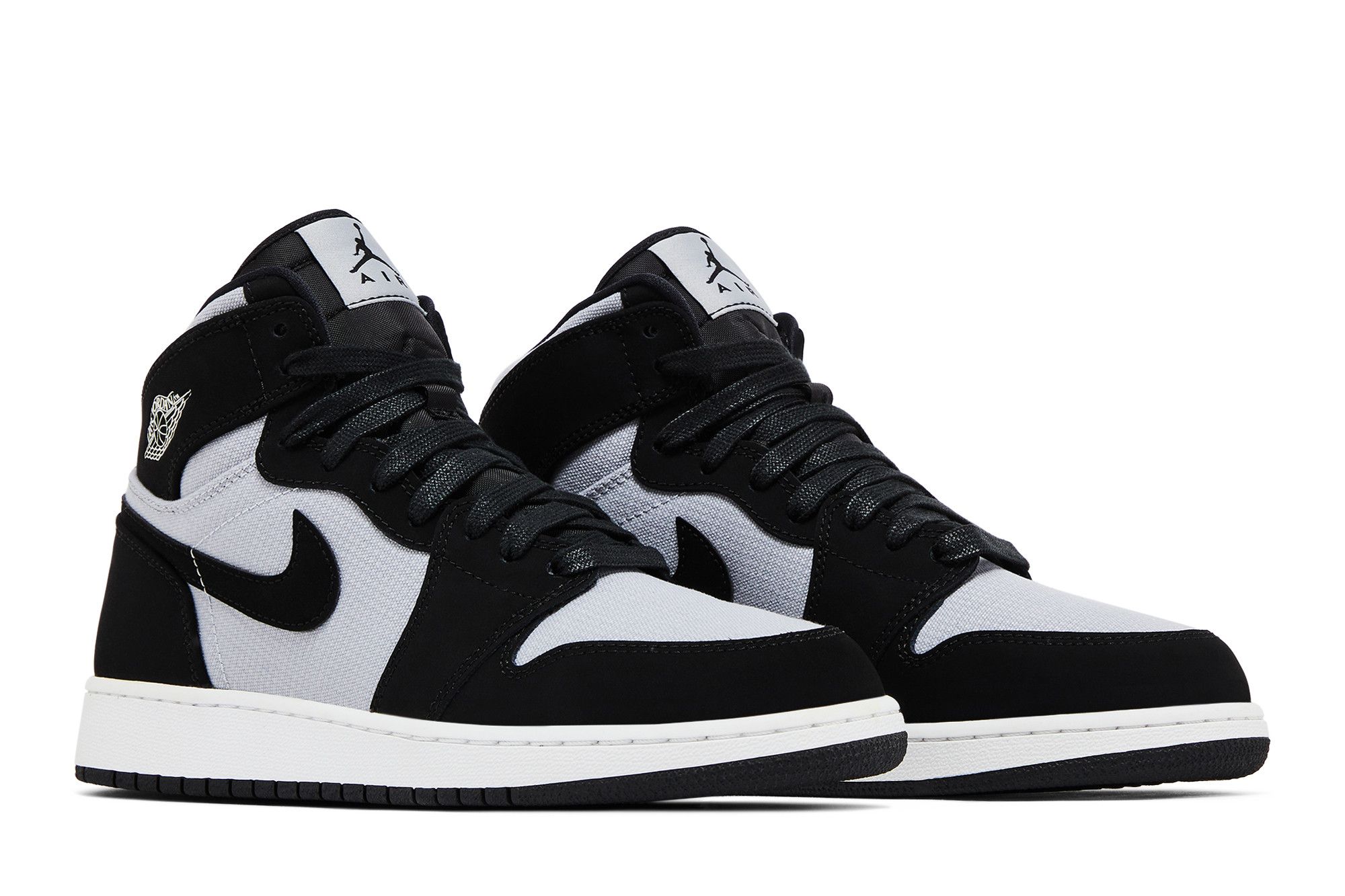 Cheap （中小學）Air Jordan 1 復刻高筒版「狼灰」332148-007