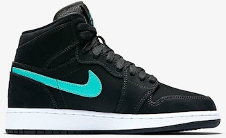 Air Jordan 1 Retro High BG 'Hyper Jade' (Anak-anak) 705300-022 Lookbook Air Jordan 1 Retro High BG 'Hyper Jade' (Anak-anak) 705300-022