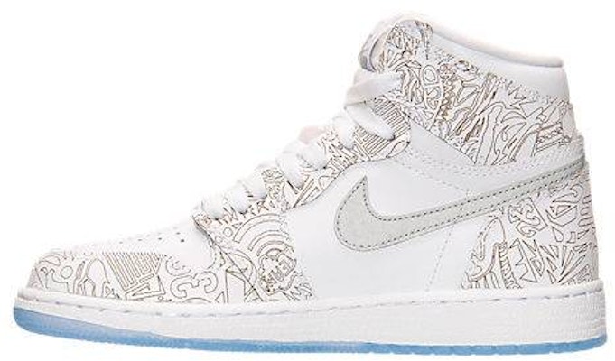 (Grade School) Air Jordan 1 Retro High BG 'Laser' 705290-100 Lookbook (Grade School) Air Jordan 1 Retro High BG 'Laser' 705290-100