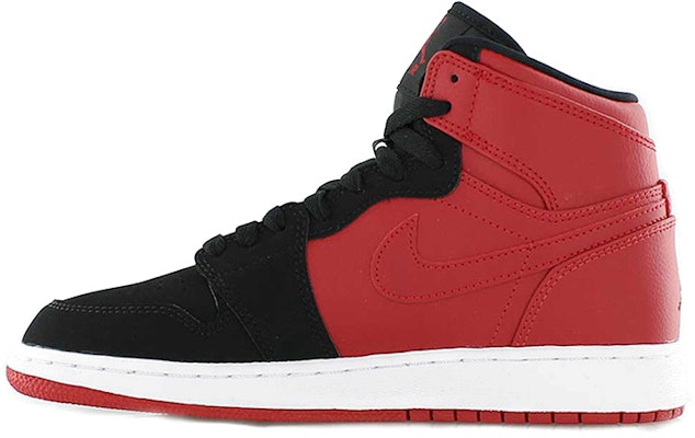 (Kanak-Kanak) Air Jordan 1 Retro High BG 'Merah Hitam' 705300-605 Buy (Kanak-Kanak) Air Jordan 1 Retro High BG 'Merah Hitam' 705300-605