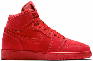 (Grade School) Air Jordan 1 Retro High BG 'Red Suede' 705300-603 (Grade School) Air Jordan 1 Retro High BG 'Red Suede' 705300-603