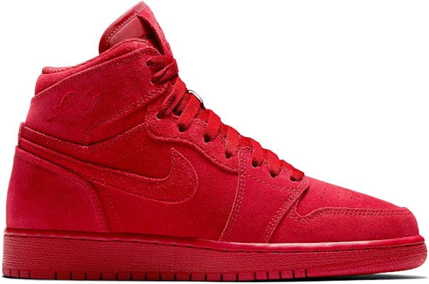 (小学版) Air Jordan 1 高帮复刻 BG '红色绒面革' 705300-603 Order (小学版) Air Jordan 1 高帮复刻 BG '红色绒面革' 705300-603