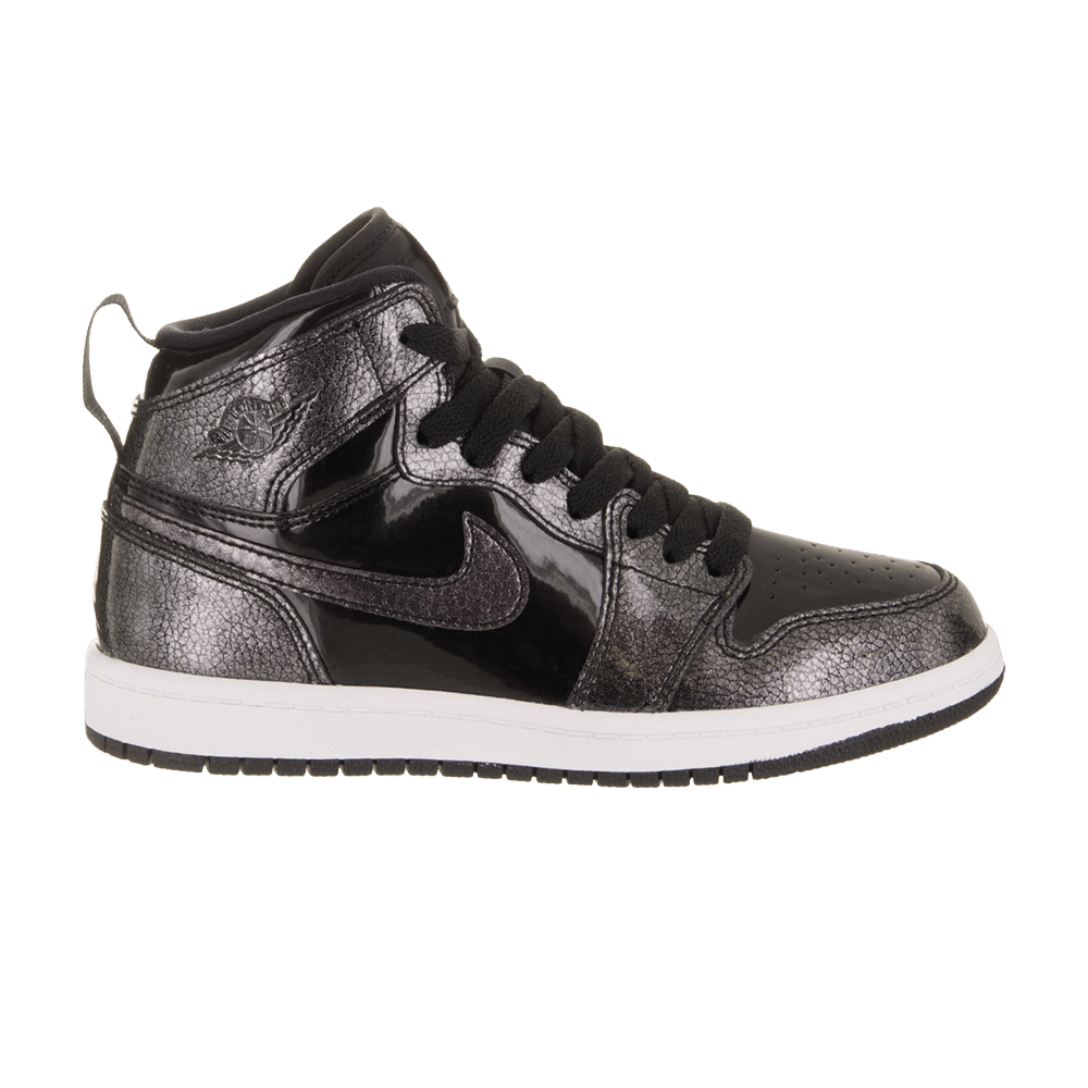 Buy (小學版) Air Jordan 1 Retro High BP '亮黑色' 705303-017