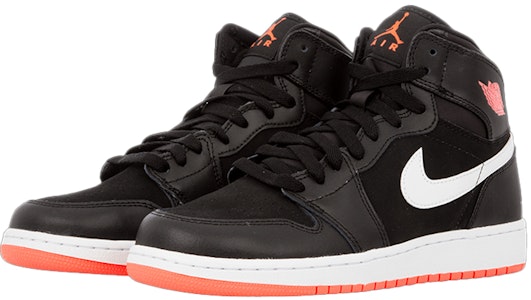 GS エアジョーダン1 レトロ ハイ GG "ブラックホットラヴァ" 332148-028 Order GS エアジョーダン1 レトロ ハイ GG "ブラックホットラヴァ" 332148-028