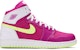 (Akas Sekolah) Air Jordan 1 Retro High GG 'Fuchsia Flash' 332148-509