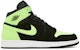 (Kanak-Kanak) Air Jordan 1 Retro High GG 'Ghost Green' 332148-003