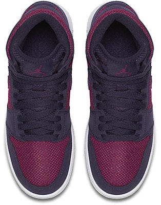 (大童款) Air Jordan 1 复刻高帮 GG 'True Berry' 运动鞋 332148-608 Shop (大童款) Air Jordan 1 复刻高帮 GG 'True Berry' 运动鞋 332148-608