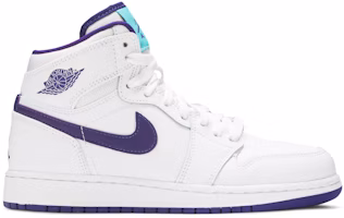 (大童) Air Jordan 1 复刻高帮 GG '白紫' 332148-137 Buy (大童) Air Jordan 1 复刻高帮 GG '白紫' 332148-137