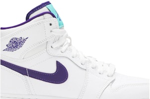 (大童) Air Jordan 1 复刻高帮 GG '白紫' 332148-137 Order (大童) Air Jordan 1 复刻高帮 GG '白紫' 332148-137