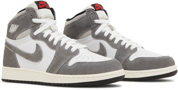 (Akas Gred Sekolah) Air Jordan 1 Retro High OG 'Hitam dan Kelabu Asap' FD1437-051 Cheap (Akas Gred Sekolah) Air Jordan 1 Retro High OG 'Hitam dan Kelabu Asap' FD1437-051