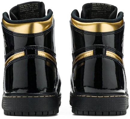 (Grade School) Air Jordan 1 Retro High OG 'Black Metallic Gold' 575441-032 Details for (Grade School) Air Jordan 1 Retro High OG 'Black Metallic Gold' 575441-032