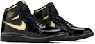Cheap (Kanak-Kanak) Air Jordan 1 Retro Tinggi OG 'Hitam Emas Metalik' 575441-032