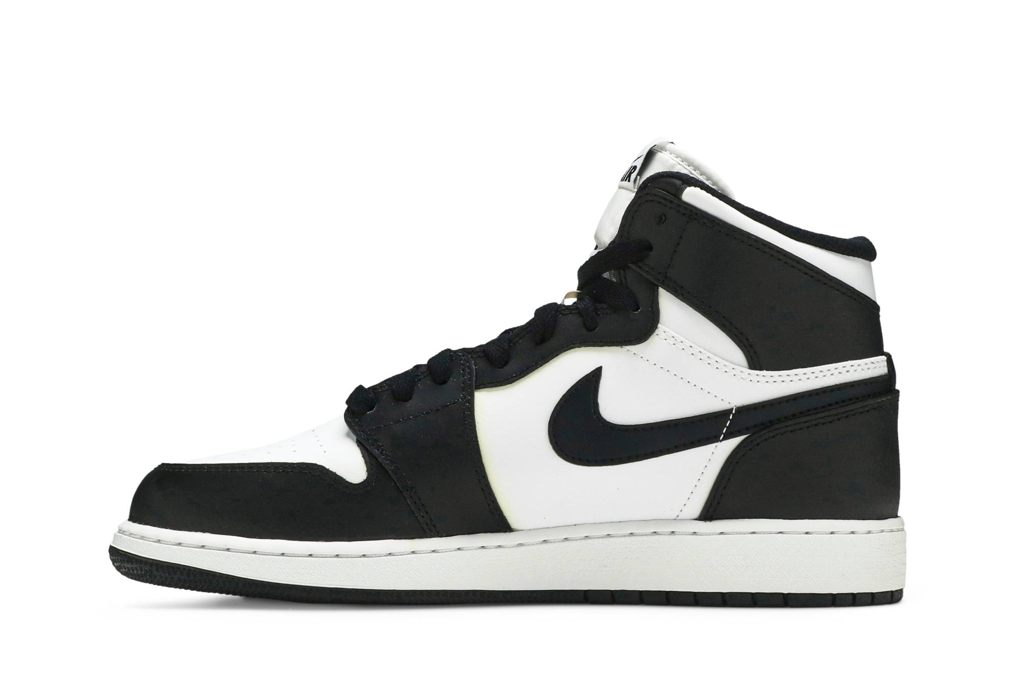 Lookbook (Air Jordan 1 Retro High OG) Anak-Anak 'Hitam Putih' 2014 575441-010