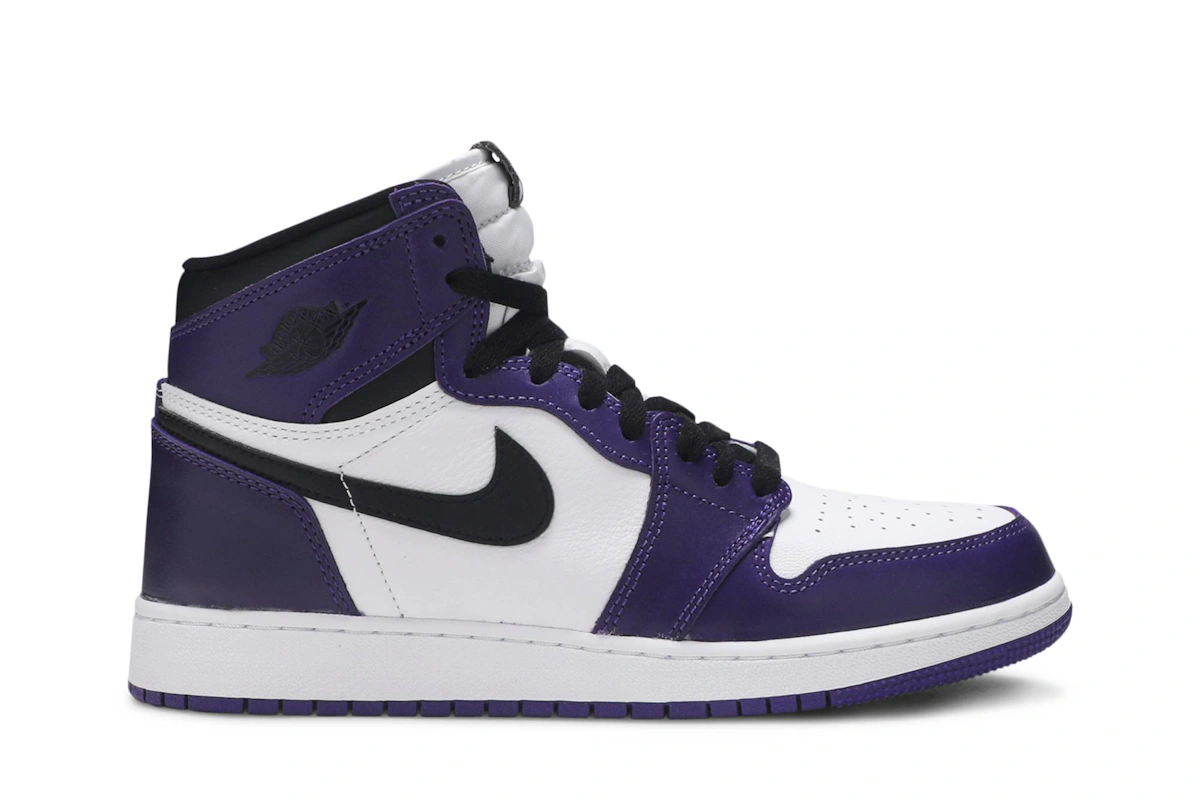 (Grade School) Air Jordan 1 Retro High OG 'Court Purple 2.0' 575441-500