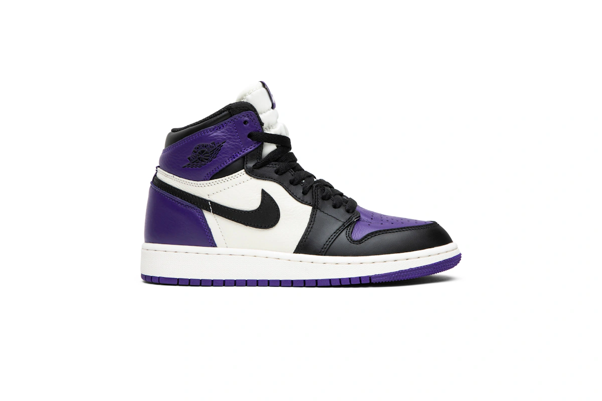 (Grade School) Air Jordan 1 Retro High OG 'Court Purple' 575441-501