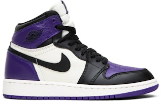(Grade School) Air Jordan 1 Retro High OG 'Court Purple' 575441-501 (Grade School) Air Jordan 1 Retro High OG 'Court Purple' 575441-501