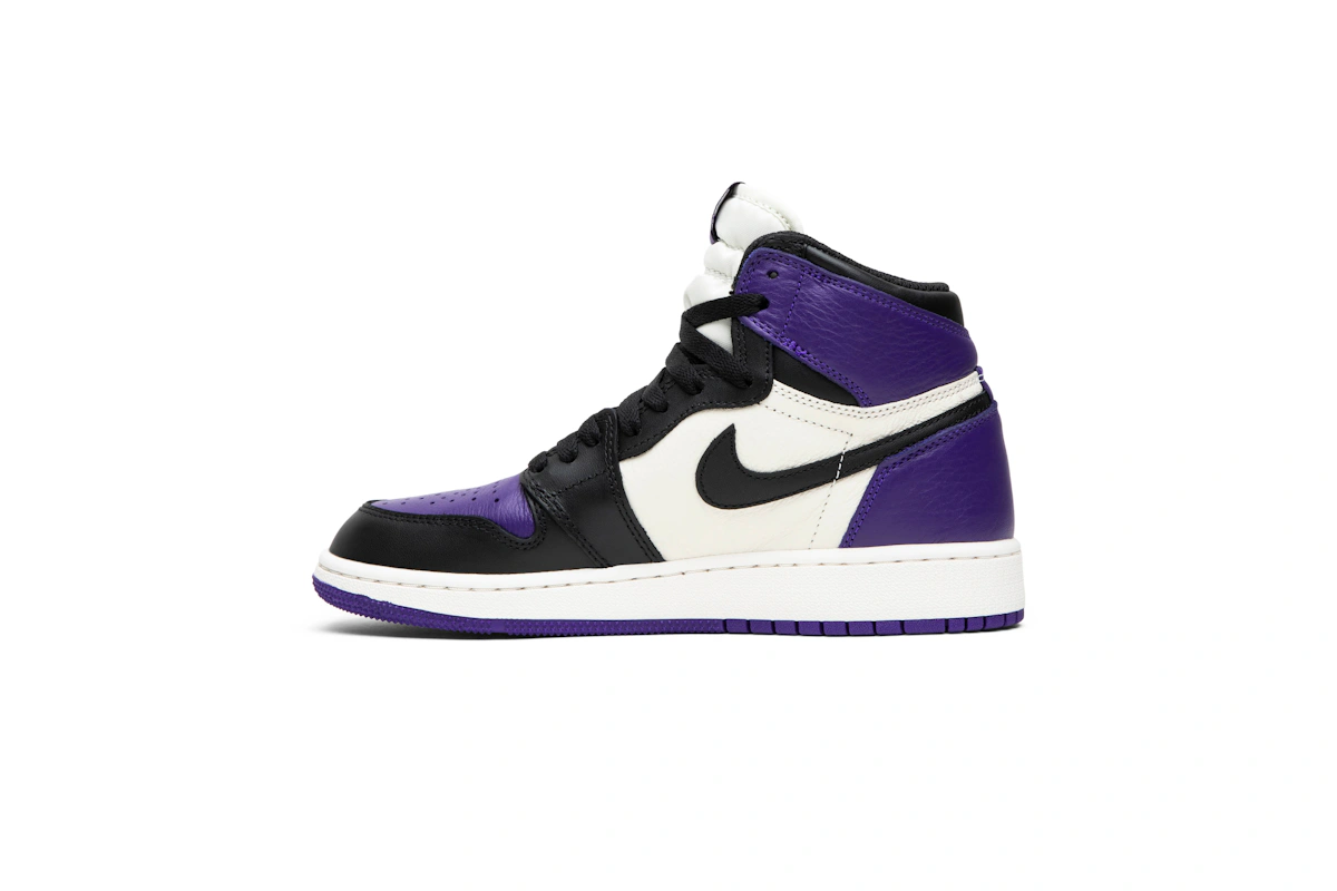 (Grade School) Air Jordan 1 Retro High OG 'Court Purple' 575441-501