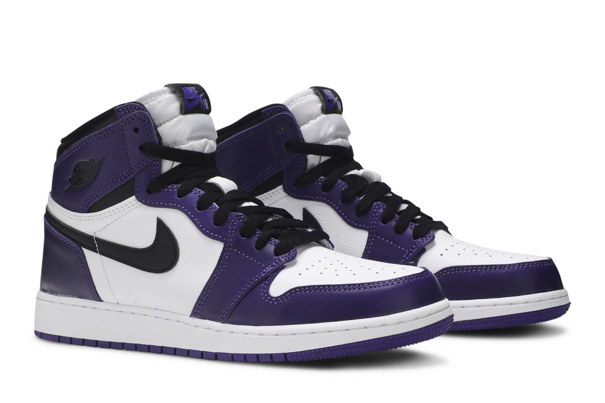 (Grade School) Air Jordan 1 Retro High OG 'Court Purple 2.0' 575441-500