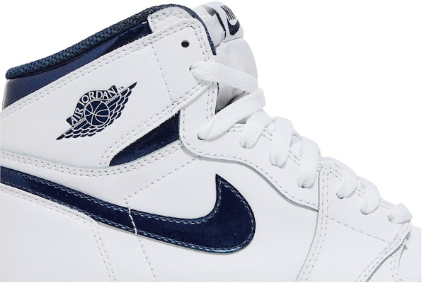 (Grade School) Air Jordan 1 Retro High OG 'Metallic Navy' 575441-106 Order (Grade School) Air Jordan 1 Retro High OG 'Metallic Navy' 575441-106