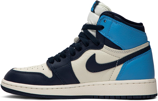 (Grade School) Air Jordan 1 Retro High OG 'Obsidian' 575441-140 Lookbook (Grade School) Air Jordan 1 Retro High OG 'Obsidian' 575441-140