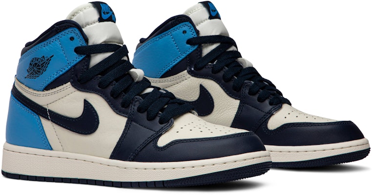 (Grade School) Air Jordan 1 Retro High OG 'Obsidian' 575441-140 Cheap (Grade School) Air Jordan 1 Retro High OG 'Obsidian' 575441-140