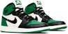 (Akademi) Air Jordan 1 Retro High OG 'Pine Green' Sekolah Rendah. 575441-302