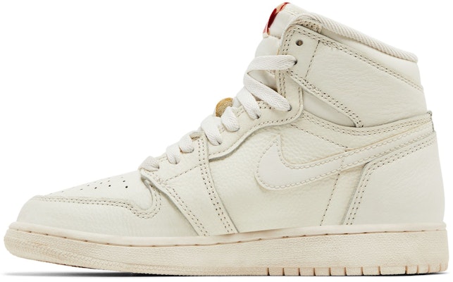 (Grade School) Air Jordan 1 Retro High OG 'Sail' 575441-114 Lookbook (Grade School) Air Jordan 1 Retro High OG 'Sail' 575441-114