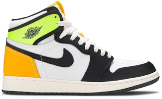 (Grade School) Air Jordan 1 Retro High OG 'Volt Gold' 575441-118 (Grade School) Air Jordan 1 Retro High OG 'Volt Gold' 575441-118