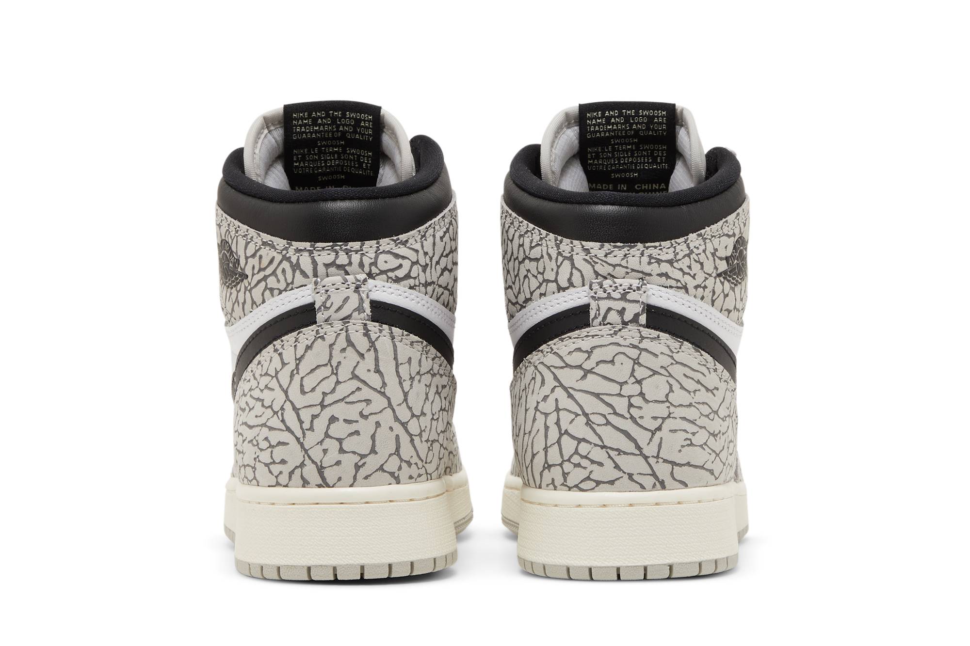 Grade School Air Jordan 1 Retro High OG White Cement FD1437 052 Novelship