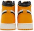 Details for (Sekolah Rendah) Air Jordan 1 Retro High OG 'Yellow Toe' Kuning Hitam 575441-711