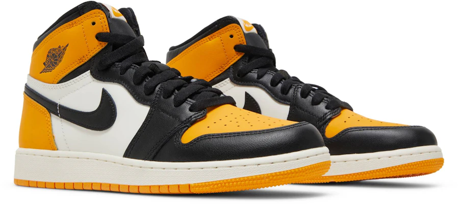 (Grade School) Air Jordan 1 Retro High OG 'Yellow Toe' 575441-711 Cheap (Grade School) Air Jordan 1 Retro High OG 'Yellow Toe' 575441-711