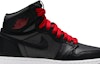 Order (Akas Sekolah) Air Jordan 1 Retro High OG BG 'Hitam Gym Merah' 575441-060