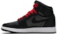 (Akas Sekolah) Air Jordan 1 Retro High OG BG 'Hitam Gym Merah' 575441-060