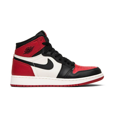 (GS) Jordan 1 High BG 'Bred Toe'
