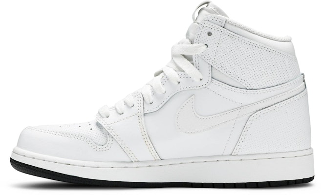 (Kanak-Kanak) Air Jordan 1 Retro High OG BG 'Perforated' 575441-100 Lookbook (Kanak-Kanak) Air Jordan 1 Retro High OG BG 'Perforated' 575441-100
