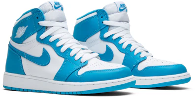 Cheap Air Jordan 1 Retro High OG BG ''UNC'' (Grade School) Kindermaten 575441-117