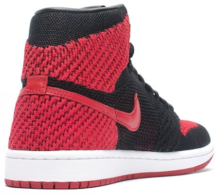 (Grade School) Air Jordan 1 Retro High OG Flyknit 'Bred' 919702-001 Lookbook (Grade School) Air Jordan 1 Retro High OG Flyknit 'Bred' 919702-001