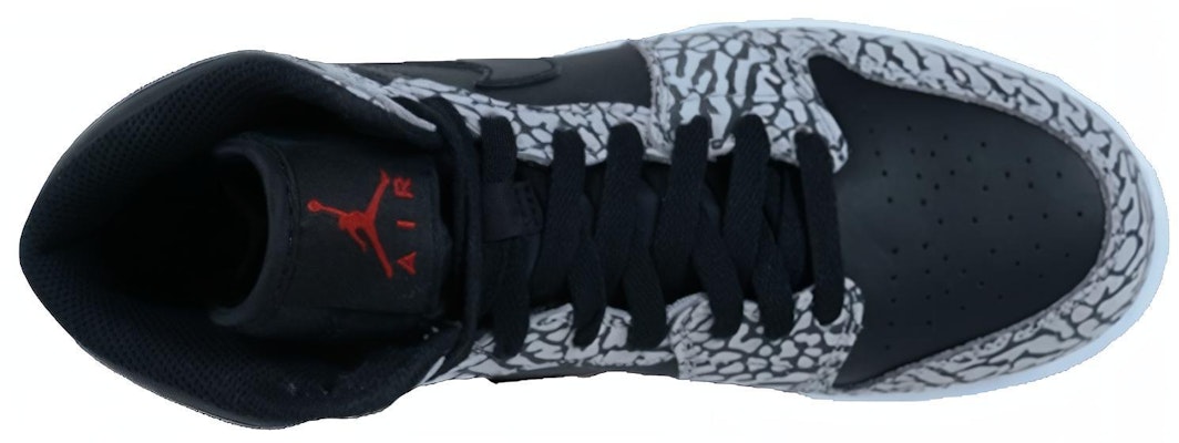 (大童款) 耐克 Air Jordan 1 高帮奢华“黑色大象纹” 838850-013 Lookbook (大童款) 耐克 Air Jordan 1 高帮奢华“黑色大象纹” 838850-013