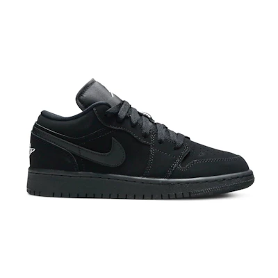 (GS) Jordan 1 Retro Low 'Triple Black'