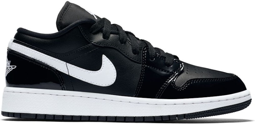 (Grade School) Air Jordan 1 Retro Low BG 'Black' 553560-002 Buy (Grade School) Air Jordan 1 Retro Low BG 'Black' 553560-002