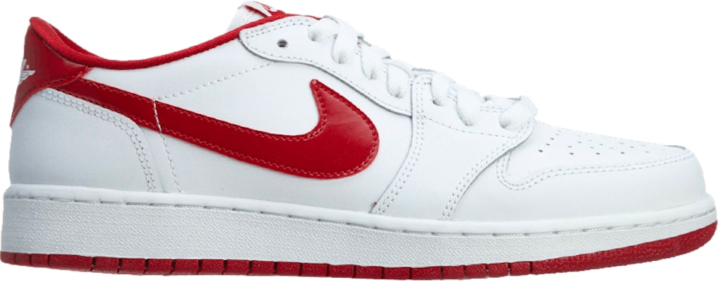 (小學年級)Air Jordan 1 复刻低筒 BG '白色校隊紅' 709999-101 Buy (小學年級)Air Jordan 1 复刻低筒 BG '白色校隊紅' 709999-101