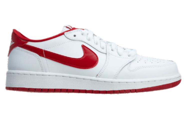 Order (Age Escolar) Air Jordan 1 Retro Low BG 'Blanco Rojo Varsity' 709999-101